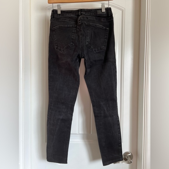 GARAGE SKINNY JEANS BLACK - Picture 2 of 5